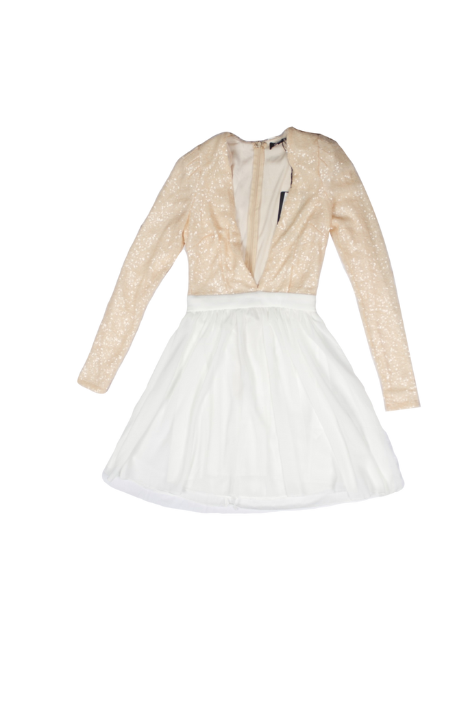 White Nightclub Dress