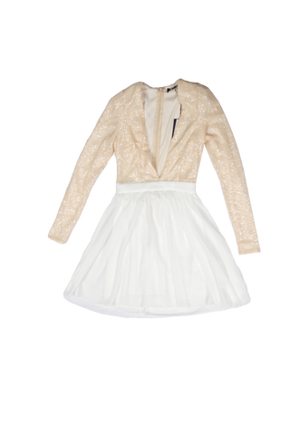 White Nightclub Dress